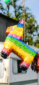 image of a donkey pinata
